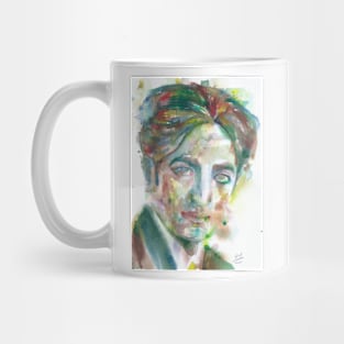 JIDDU KRISHNAMURTI watercolor portrait.1 Mug